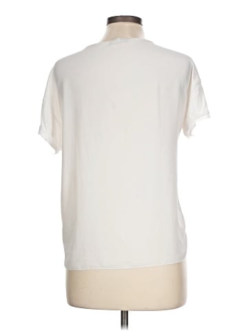 Zara W&B Collection Short Sleeve Blouse (view 2)