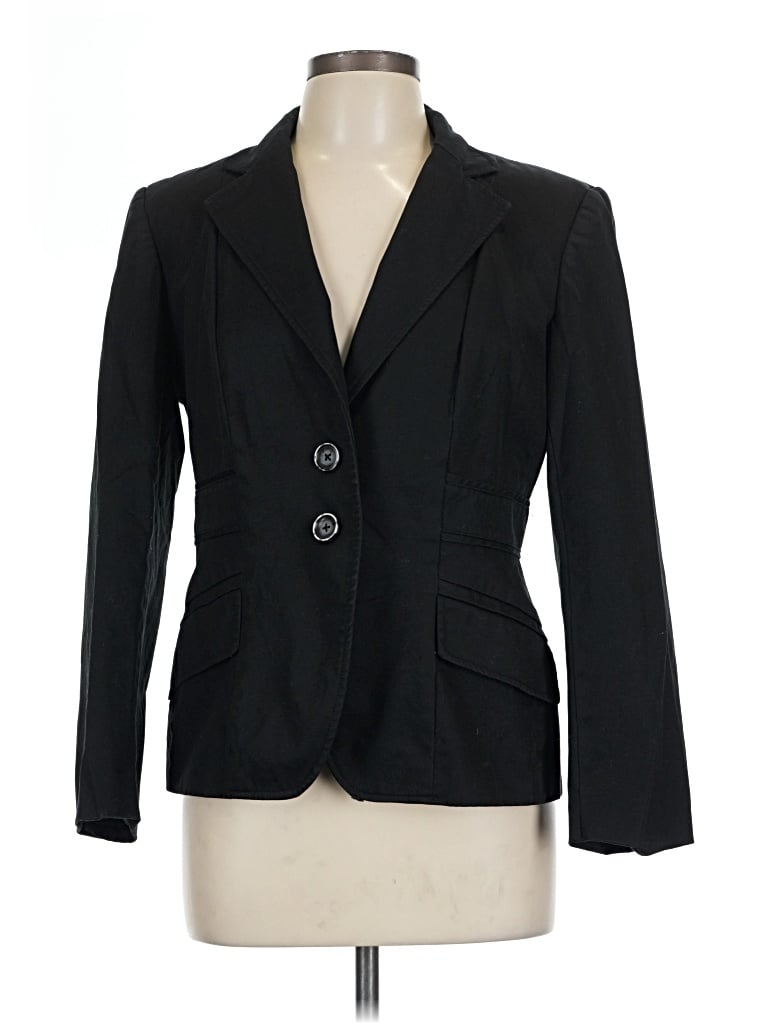 Pre-owned Banana Republic Blazer Jacket In Black