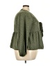 Shein Curve 100% Polyester Green Long Sleeve Blouse Size 16 Plus (2) - photo 4