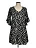 Universal Thread 100% Rayon Black Casual Dress Size M - photo 1