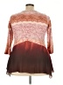 One World Pink 3/4 Sleeve T-Shirt Size 2X - photo 2