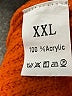 Unbranded 100% Acrylic Orange Cardigan Size XXL - photo 7