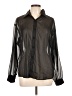 Unbranded 100% Polyester Black Long Sleeve Blouse Size L - photo 1