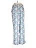 Uncharted Threads 100% Rayon Tropical Blue Casual Pants Size L - photo 2