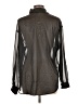 Unbranded 100% Polyester Black Long Sleeve Blouse Size L - photo 2