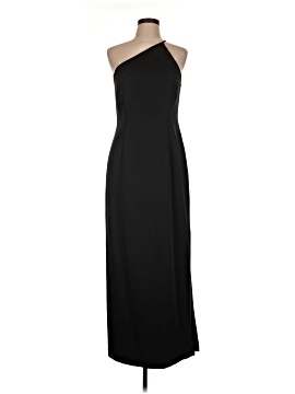 chinese dress ladies Miriam Long Maxi Party Dress with Ruffled Skirt Black / Large main image 0