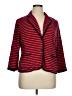 Talbots 100% Cotton Stripes Red Blazer Size XL - photo 1