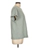 Shein 100% Polyester Tweed Gray Short Sleeve T-Shirt Size L - photo 4