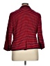Talbots 100% Cotton Stripes Red Blazer Size XL - photo 2