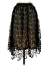Bobeau 100% Polyester Black Formal Skirt Size S - photo 1