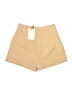 Missguided Solid Yellow Shorts Size 0 - photo 2