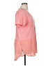PREMISE Pink Short Sleeve Top Size 0X (estimated) - photo 4