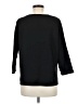 Maze Collection Black 3/4 Sleeve Top Size M - photo 2