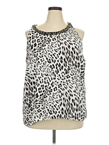 Jennifer Lopez Sleeveless Blouse (view 1)