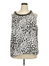 Jennifer Lopez 100% Polyester Silver Sleeveless Blouse Size 2X - photo 1