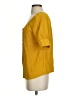J.Crew 100% Viscose Yellow Short Sleeve Blouse Size XS - photo 5