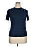 Active by Old Navy Blue Short Sleeve Turtleneck Size XL - photo 1