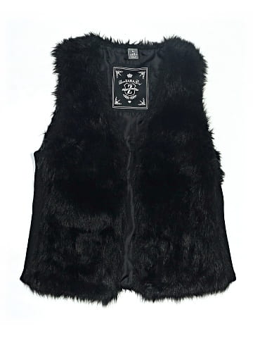 Zara Faux Fur Vest (view 1)