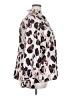 ELOQUII 100% Polyester Animal Print Ivory Long Sleeve Blouse Size 20 - photo 4