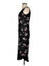 Magazine Floral Black Cocktail Dress Size S - photo 5