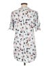 Acting Pro Animal Print Silver Short Sleeve T-Shirt Size L - photo 2