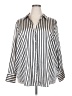 H&M Stripes Ivory 3/4 Sleeve Blouse Size XXL - photo 1
