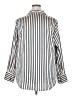 H&M Stripes Ivory 3/4 Sleeve Blouse Size XXL - photo 2