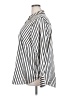 H&M Stripes Ivory 3/4 Sleeve Blouse Size XXL - photo 5