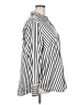 H&M Stripes Ivory 3/4 Sleeve Blouse Size XXL - photo 4