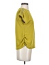 Love Scarlett Yellow Short Sleeve Top Size S - photo 4