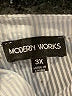 Modern Works White 3/4 Sleeve Button-Down Shirt Size 3X - photo 7