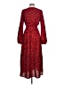 Unbranded Hearts Red Casual Dress Size M - photo 2