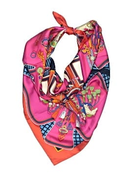 Hermès "Bouquets Sellier" 2014 Pierre Marie 90 Silk Scarf (view 1)