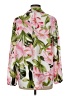 Unbranded 100% Polyester Tropical Pink Long Sleeve Blouse Size M - photo 2