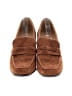 Ann Taylor 100% Leather Brown Tan Flats Size 9 - photo 2