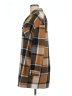 Shein Plaid Brown Coat Size 12 - photo 5