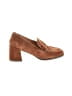 Ann Taylor 100% Leather Brown Tan Flats Size 9 - photo 1