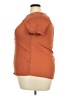 Flower & Feather 100% Polyester Orange Short Sleeve Blouse Size 2X - photo 5
