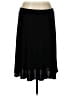 Sigrid Olsen Solid Black Formal Skirt Size L (petite) - photo 2