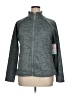 Emily B 100% Polyester Gray Track Jacket Size XL - photo 1