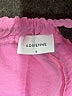 Adrienne 100% Polyester Solid Pink Shorts Size S - photo 3