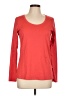 Nike 100% Polyester Red Long Sleeve T-Shirt Size L - photo 1