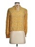 Zara Yellow Long Sleeve Blouse Size XS - photo 1