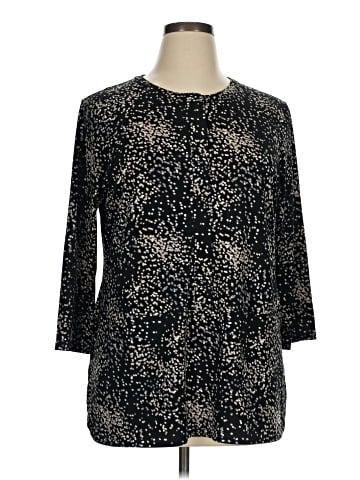 Croft & Barrow 3/4 Sleeve Blouse (view 1)