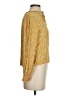 Zara Yellow Long Sleeve Blouse Size XS - photo 4