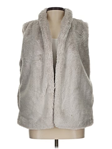 Catherine Malandrino Faux Fur Vest (view 1)