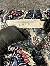 Lush 100% Polyester Paisley Blue Casual Dress Size M - photo 7