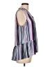 Vince Camuto 100% Polyester Purple Sleeveless Blouse Size L - photo 4