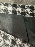 Lulus 100% Polyester Houndstooth Black Formal Skirt Size 10 (estimated) - photo 4