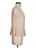 Rebecca Taylor Tan Sleeveless Blouse Size 4 - photo 4